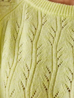 Femme Daxon Pull manches au coude avec laine