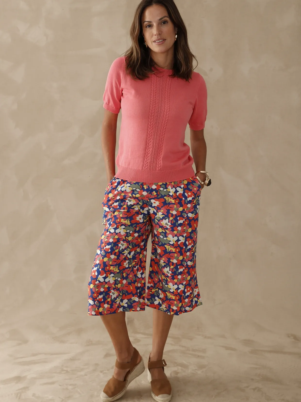 Femme Daxon Pull manches courtes finition écailles