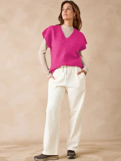 Femme Daxon Pull manches T avec laine