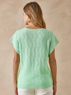 Femme Daxon Pull manches T avec laine