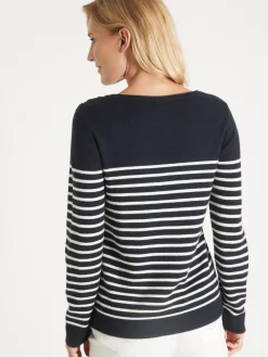 Femme Daxon Pull marinière col rond