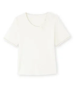 Femme Daxon Pull raffiné avec broderies