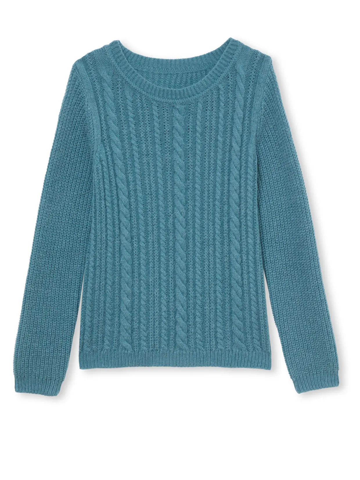 Femme Daxon Pull torsadé avec laine et mohair