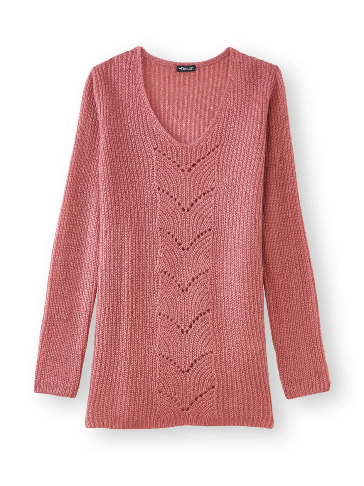 Femme Daxon Pull-tunique côtes perlées