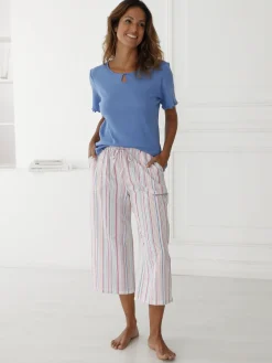 Daxon Pyjacourt maille et seersucker