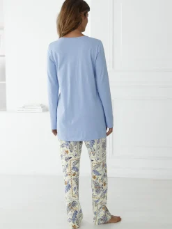Daxon Pyjama coupe ample jersey pur coton