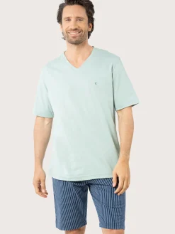 Homme Eminence Pyjama court Coton bio col V homme