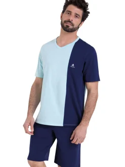 Homme Athéna Pyjama court Ecopack Construction homme