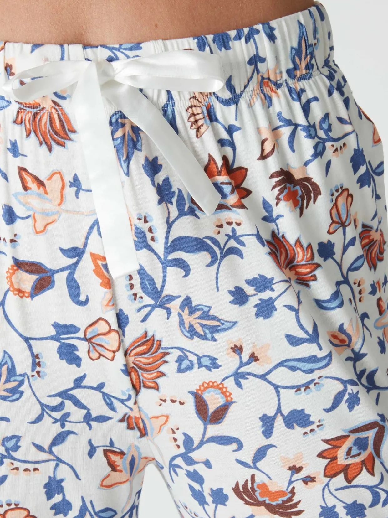 Daxon Pyjama empiècement dentelle