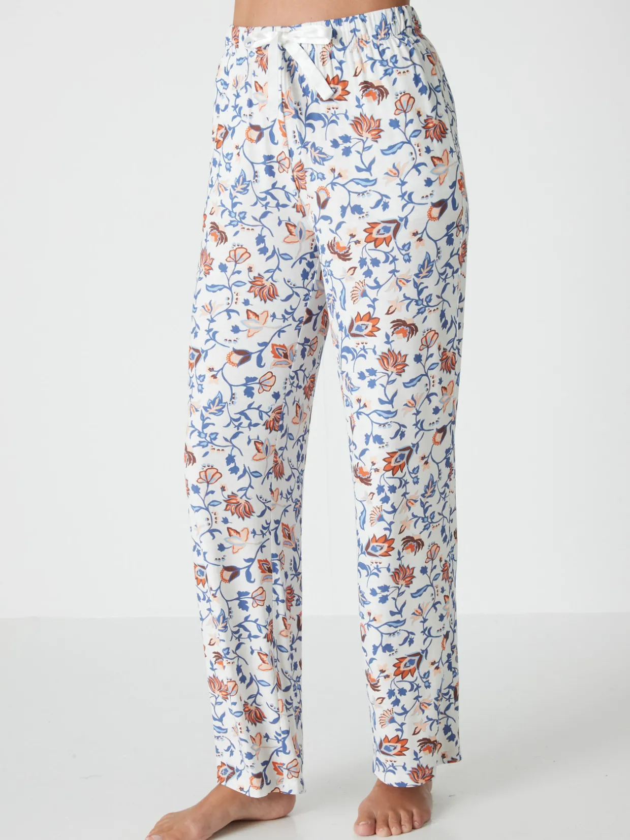 Daxon Pyjama empiècement dentelle