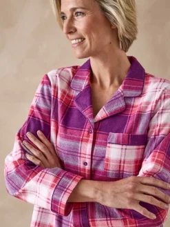 Daxon Pyjama en flanelle pur coton