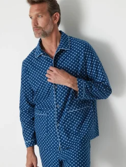 Homme Daxon Pyjama en flanelle pur coton