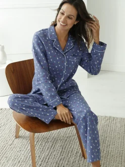 Daxon Pyjama en flanelle pur coton