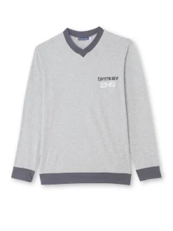 Homme Pyjama en maille pur coton