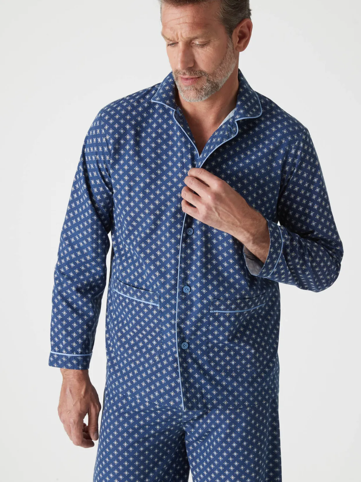Homme Daxon Pyjama en popeline