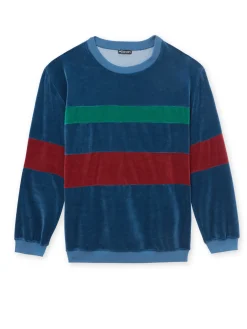 Homme Daxon Pyjama forme jogging en velours