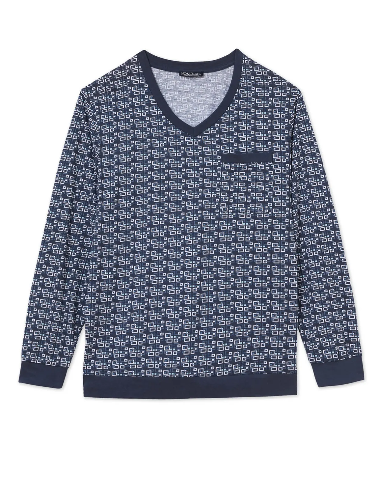 Homme Daxon Pyjama forme jogging jersey pur coton