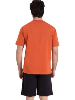 Homme Athéna Pyjashort ECOPACK col rond