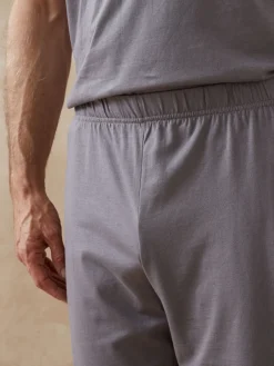 Homme Daxon Pyjashorts à rayures en jersey lot de 2