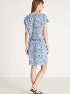 Femme Daxon Robe 3 trous tissu fluide