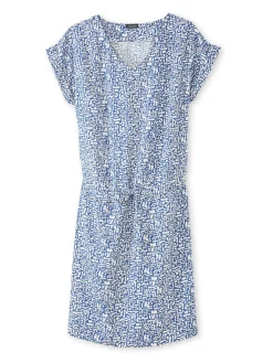 Femme Daxon Robe 3 trous tissu fluide