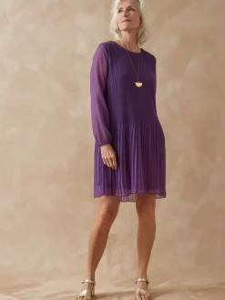 Femme Daxon Robe au plissé permanent