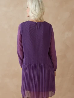 Femme Daxon Robe au plissé permanent