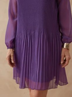 Femme Daxon Robe au plissé permanent