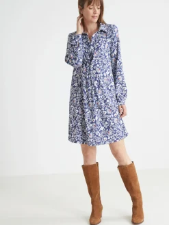 Femme Daxon Robe chemisier en maille