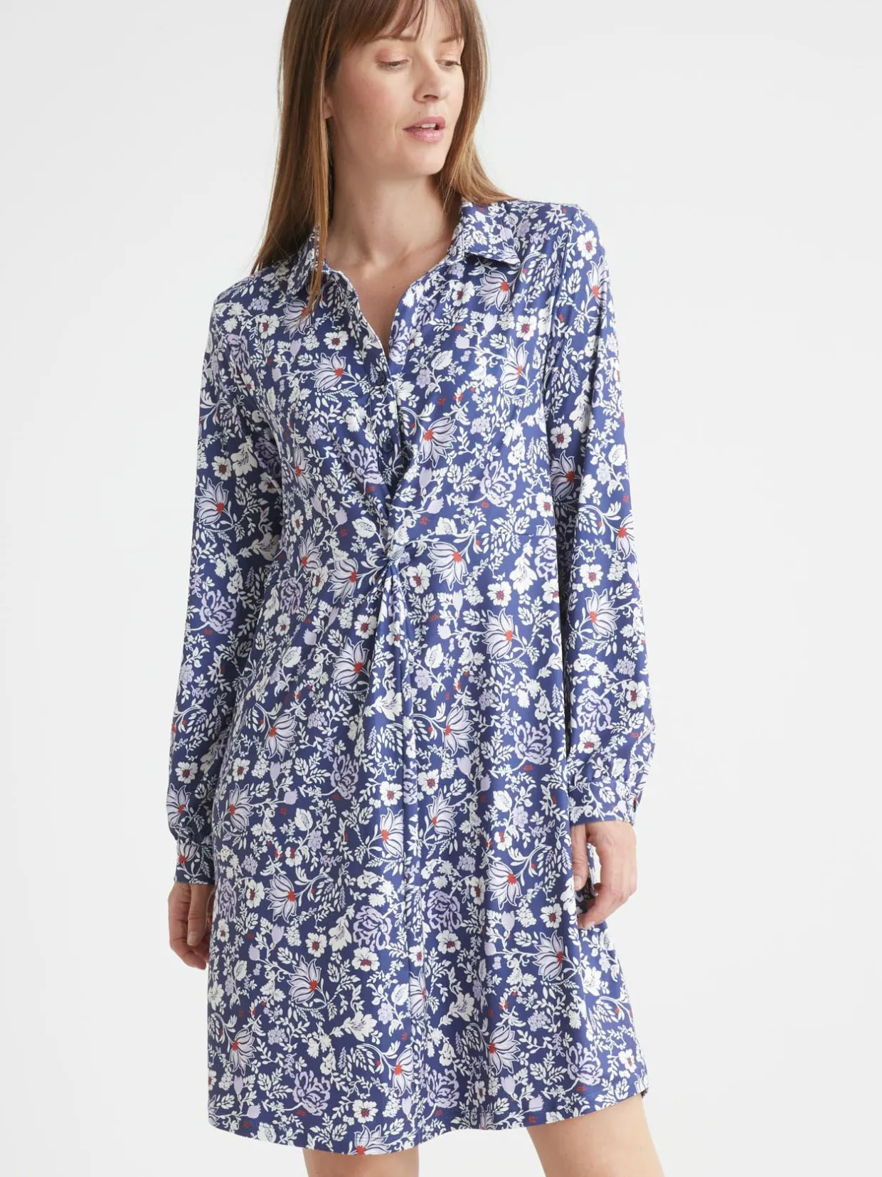 Femme Daxon Robe chemisier en maille