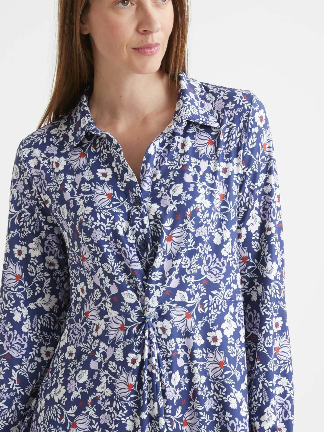 Femme Daxon Robe chemisier en maille