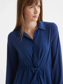 Femme Daxon Robe chemisier en maille