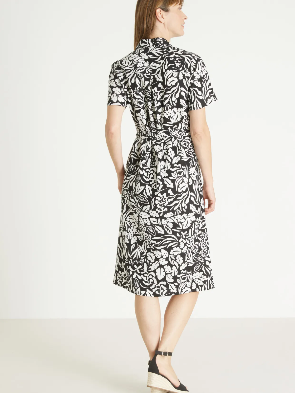 Femme Daxon Robe chemisier toute boutonnée