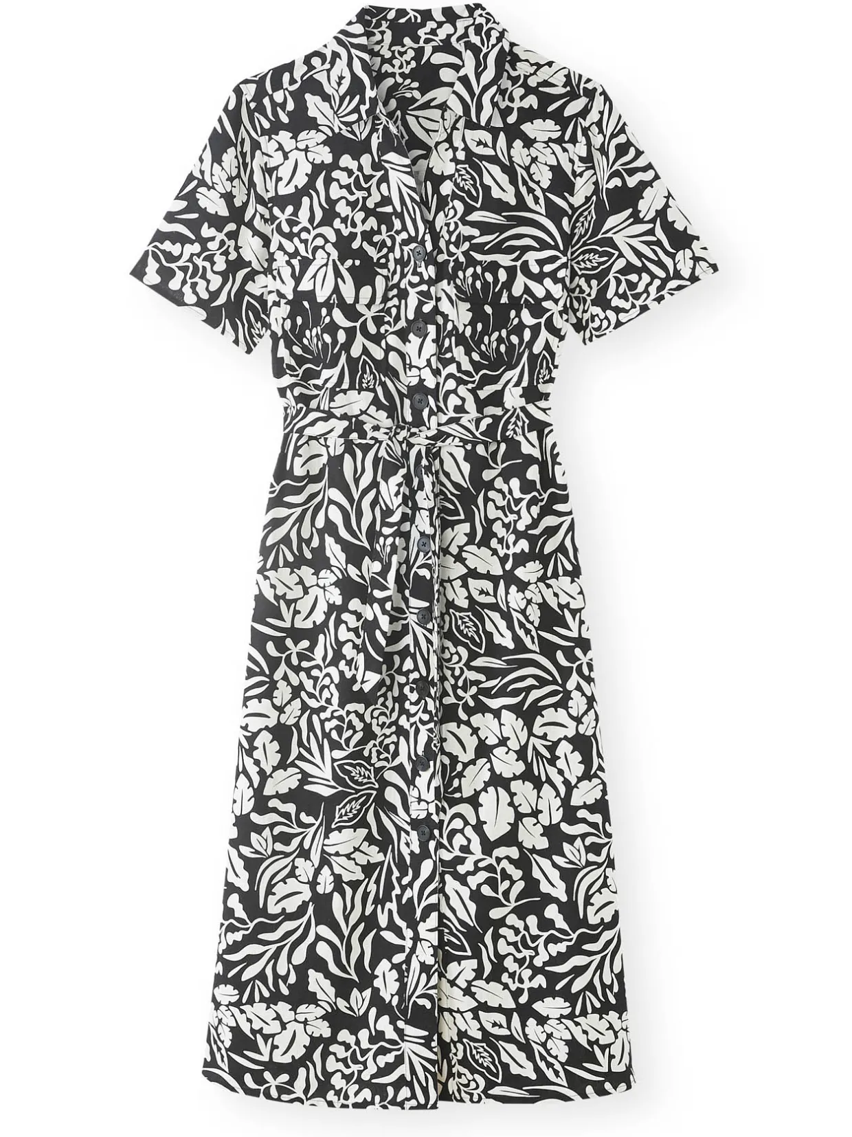 Femme Daxon Robe chemisier toute boutonnée