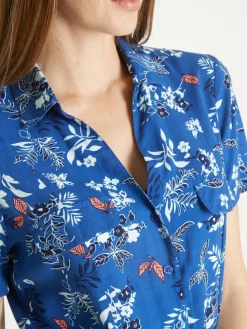 Femme Daxon Robe chemisier toute boutonnée