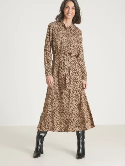 Femme Daxon Robe chemisier toute boutonnée