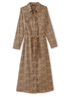 Femme Daxon Robe chemisier toute boutonnée