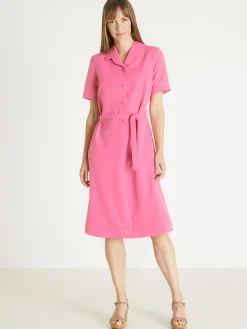 Femme Daxon Robe classique col tailleur