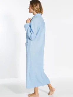 Daxon Robe de chambre col Claudine courtelle