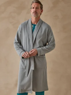 Homme Daxon Robe de chambre en maille nid d'abeille