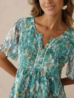 Femme Daxon Robe en dentelle