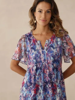 Femme Daxon Robe en dentelle