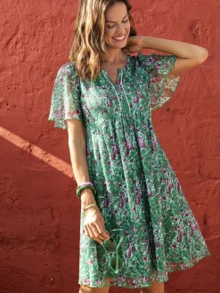 Femme Daxon Robe en dentelle