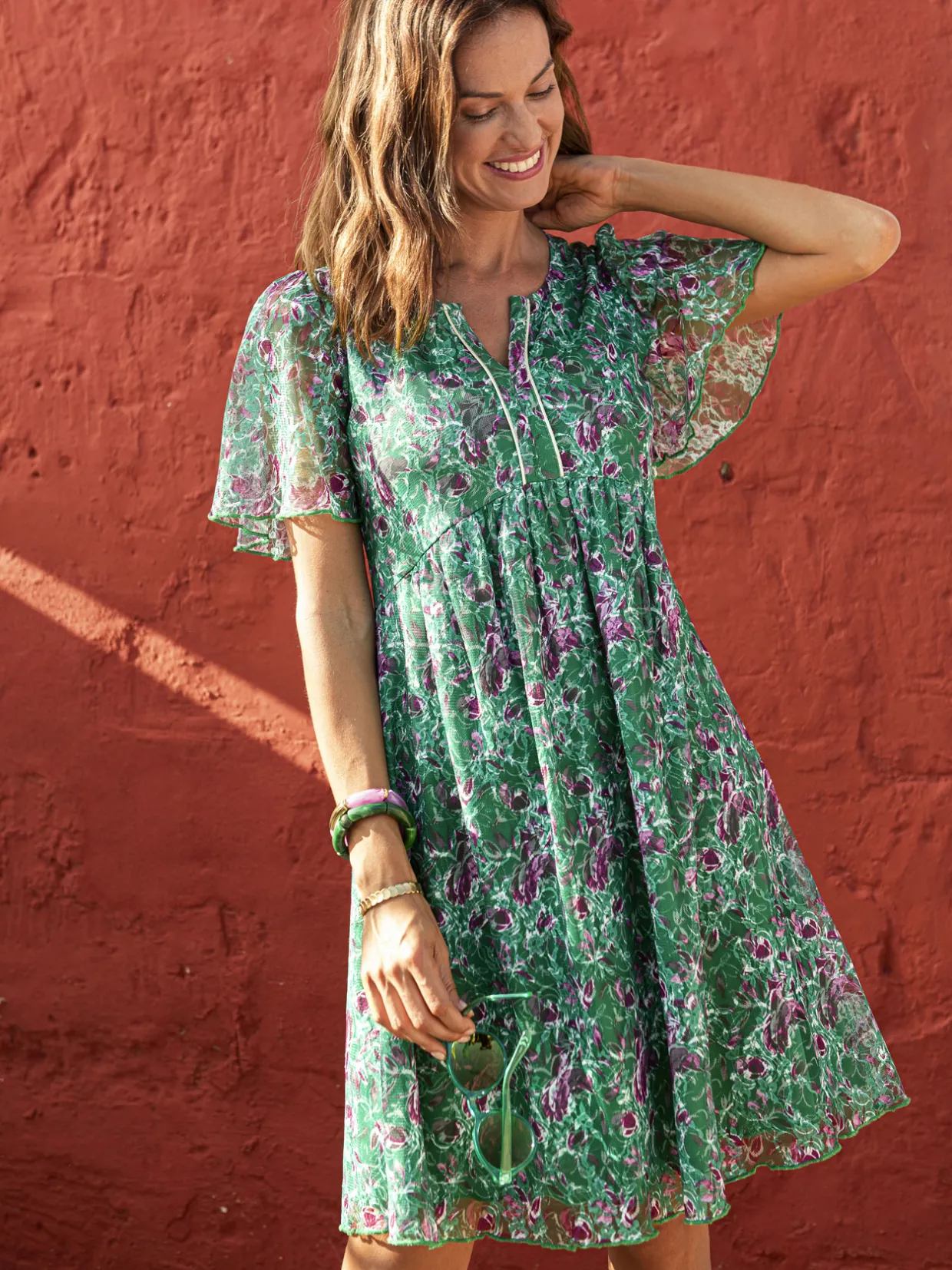 Femme Daxon Robe en dentelle