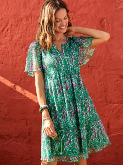 Femme Daxon Robe en dentelle