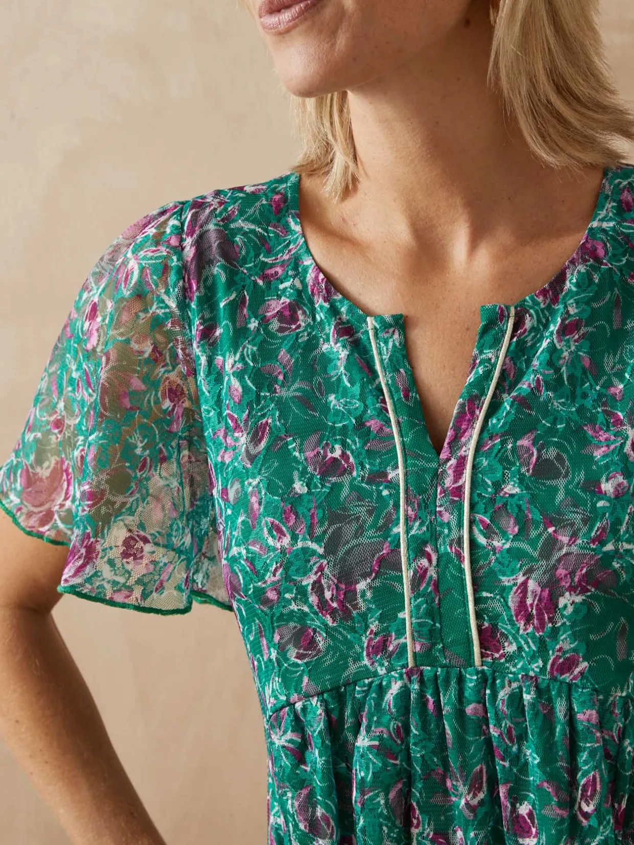 Femme Daxon Robe en dentelle