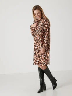 Femme Daxon Robe en maille crêpe