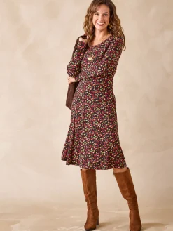 Femme Daxon Robe en maille fluide