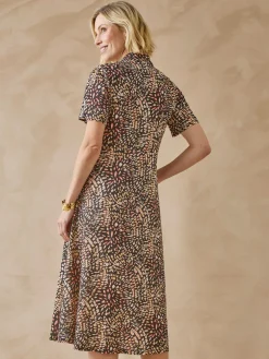 Femme Daxon Robe en maille fluide