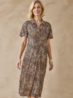 Femme Daxon Robe en maille fluide